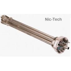 ТЭН 12 кВт 2" Инколой 825 с покрытием Nic-Tech (632213)